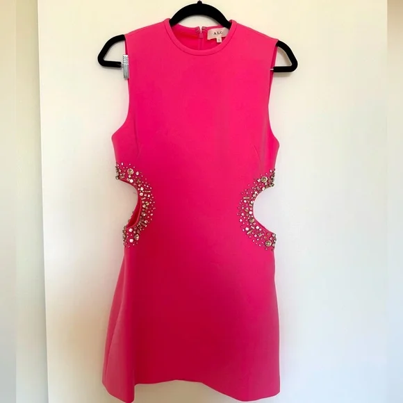 A.L.C. Skyla Embellished Cut-Out A-Line Mine Dress - Picture 7 of 7